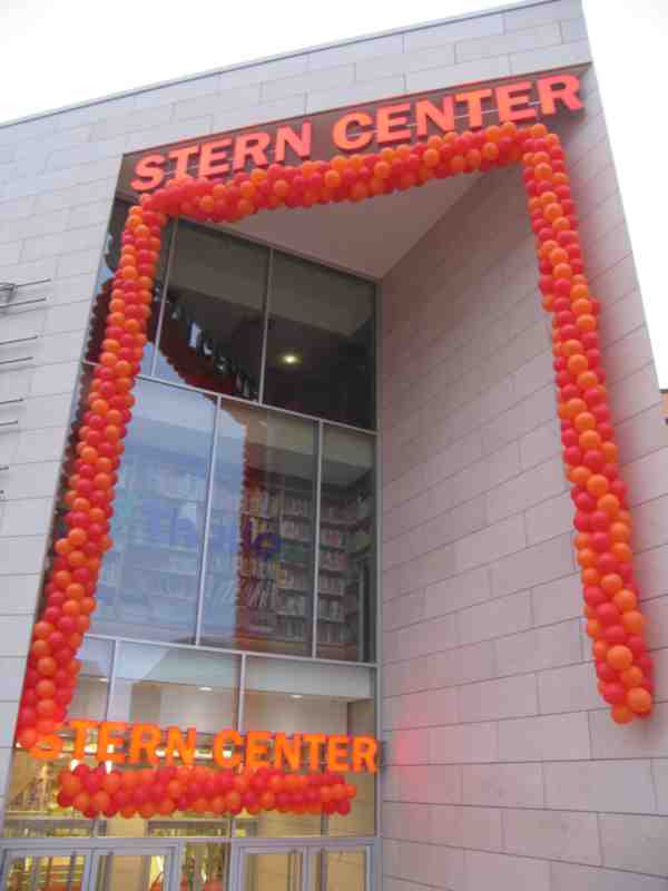 Ballondekoration Werbeaktion Kaufhaus Ballondekoration-Stern-Center-Luedenscheid