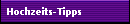 Hochzeits-Tipps