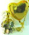 Hochzeitsdekoration Goldene Hochzeit