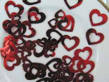 Konfetti-Herzen-Herzkonfetti-Tischdekoration-Liebe-Hochzeit