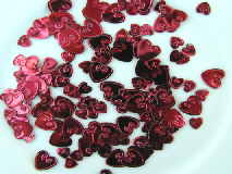 Hochzeitsdekoration Konfetti Loving Hearts Red Relief, Tischdekoration Hochzeit Hochzeitsdekoration Konfetti Loving Hearts Red Relief, Tischdeko