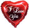Luftballons aus Folie I love you, Folienballons Liebe Luftballons-aus-Folie-I-love-you-Folienballons-Liebe