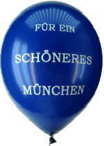 Luftballon f�r den Ballonaufstieg f�r ein sch�neres M�nchen