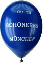 Luftballons f�r ein sch�neres M�nchen