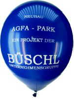 Ballonaufstieg Werbeballons