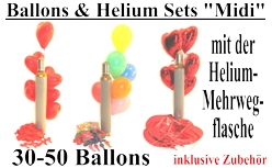 Hochzeitsdekoration mit 30 Ballons