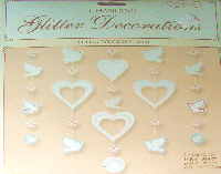 Hochzeitsdekoration HangingGlitter