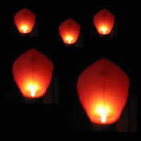 Heissluftballons Silvester