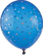 Latexballons Sterne