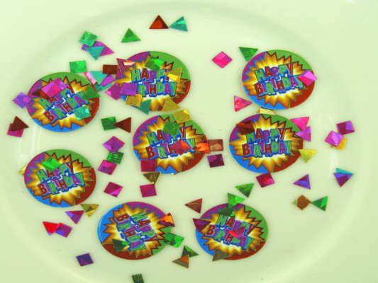 Konfetti “Birthday Explosion” 2