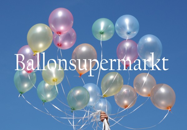 Ballons, Luftballons und Latexballons im Ballonsupermarkt Ballons