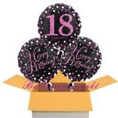 Ballons aus Folie zum 18. Geburtstag