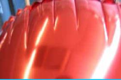 Folienballon falsch aufgeblasen