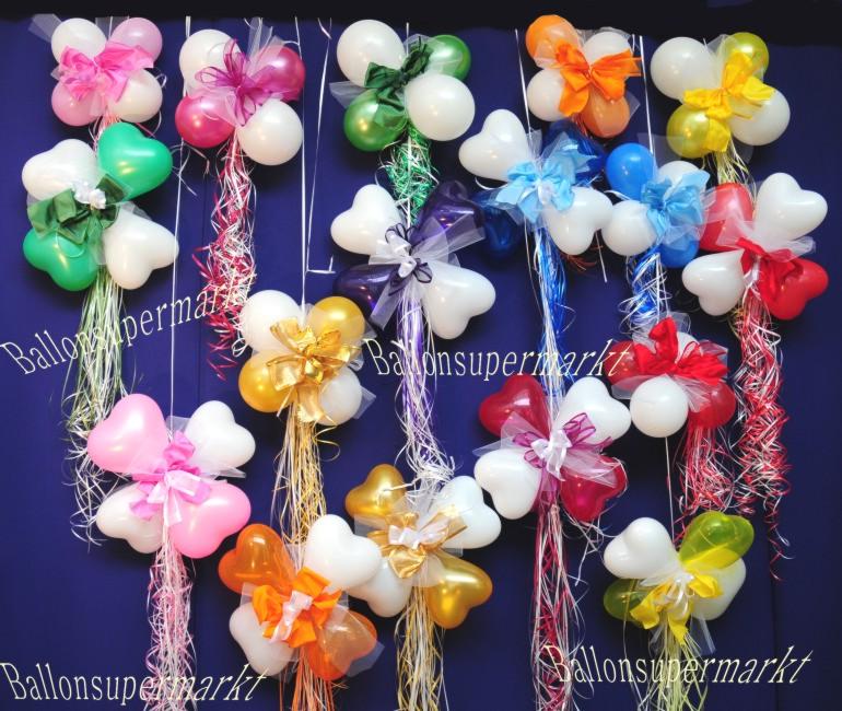 Ballondeko Hochzeit, Luftballons zur Hochzeit dekorieren Ballondeko-Hochzeit-Luftballons-zur-Hochzeit-dekorieren