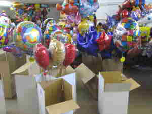 Luftballons Versand