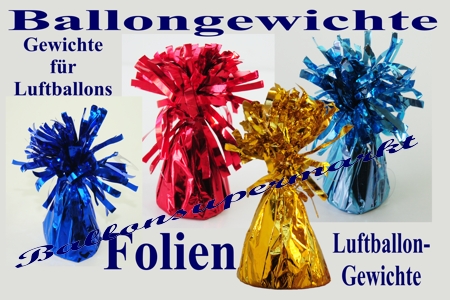 Gewichte für Luftballons, Ballongewichte