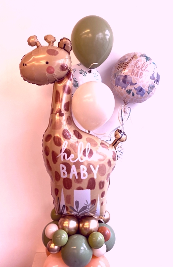 Folienballons zur Babyparty