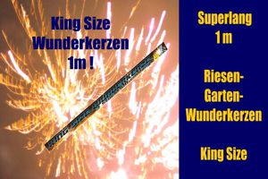 Wunderkerzen 1 Meter